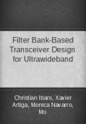 Filter Bank-Based Transceiver Design for Ultrawideband