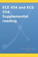 ECE 454 and ECE 554 Supplemental reading