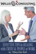 Effective Tips in Dealing with Critical People at Work